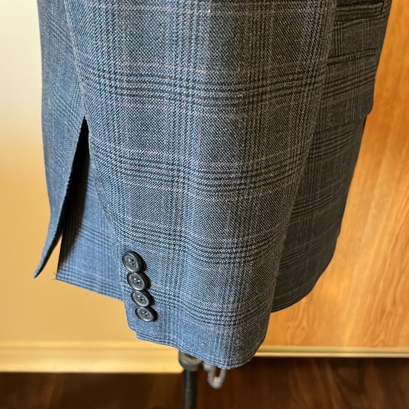 Sports jacket blue size M great condition - Picture 3 of 5